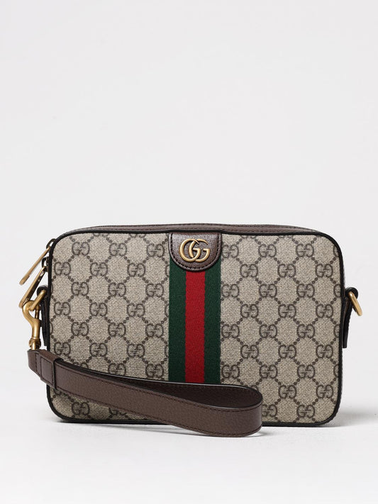 Gucci Shoulder Bag Men Beige