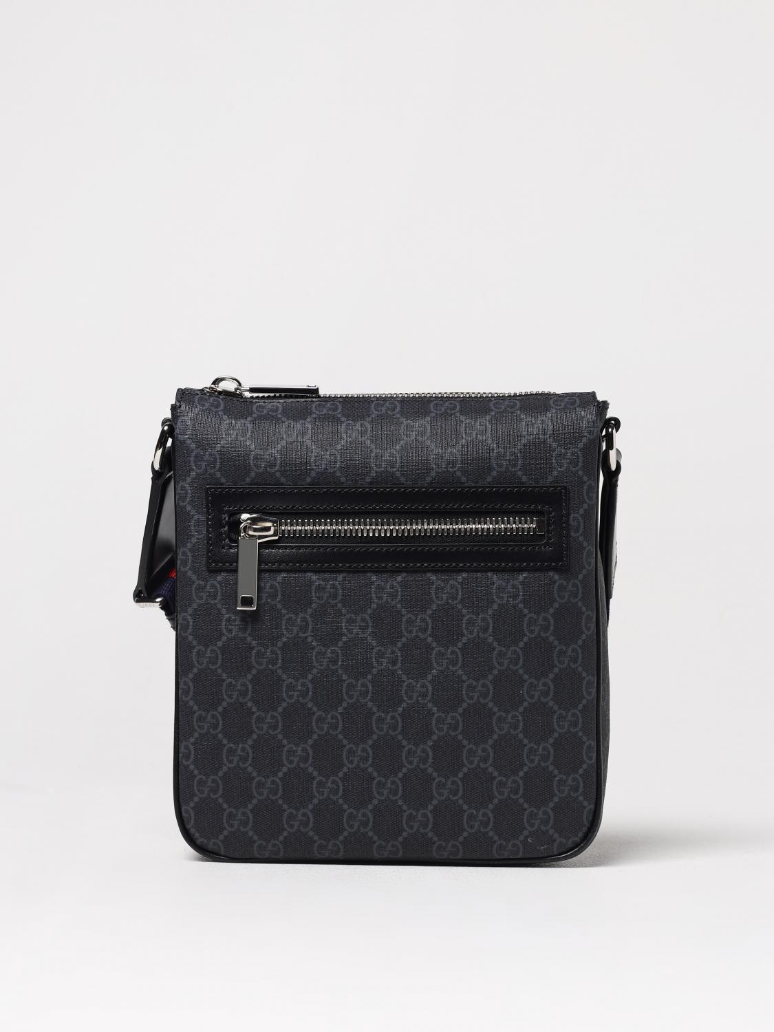 Gucci Shoulder Bag Men Black