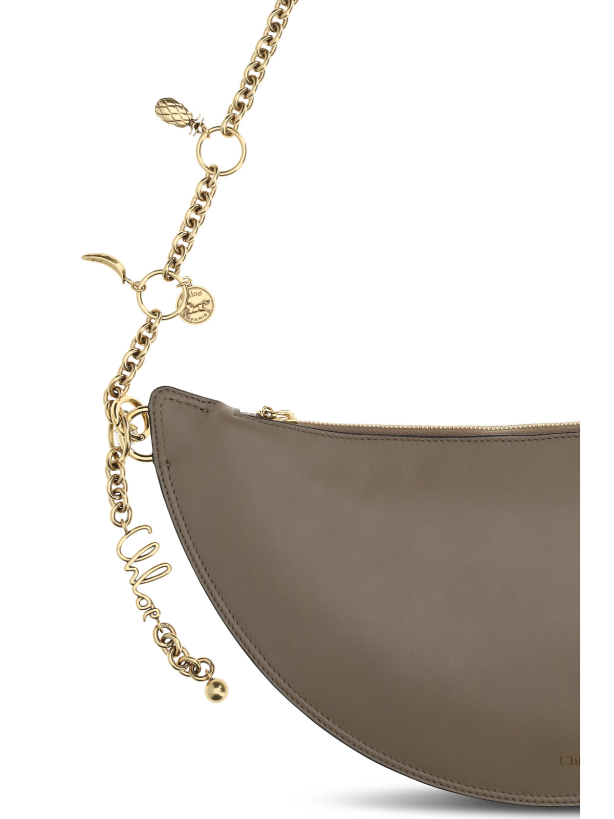 Chloé Icons Shoulder Bag - Deep Taupe
