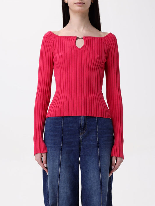 Boss Sweater Woman Fuchsia