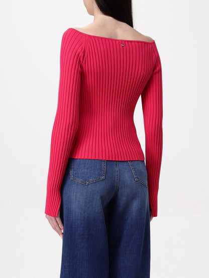 Boss Sweater Woman Fuchsia