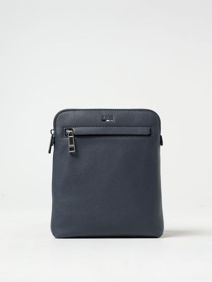 Boss Shoulder Bag Men Gnawed Blue
