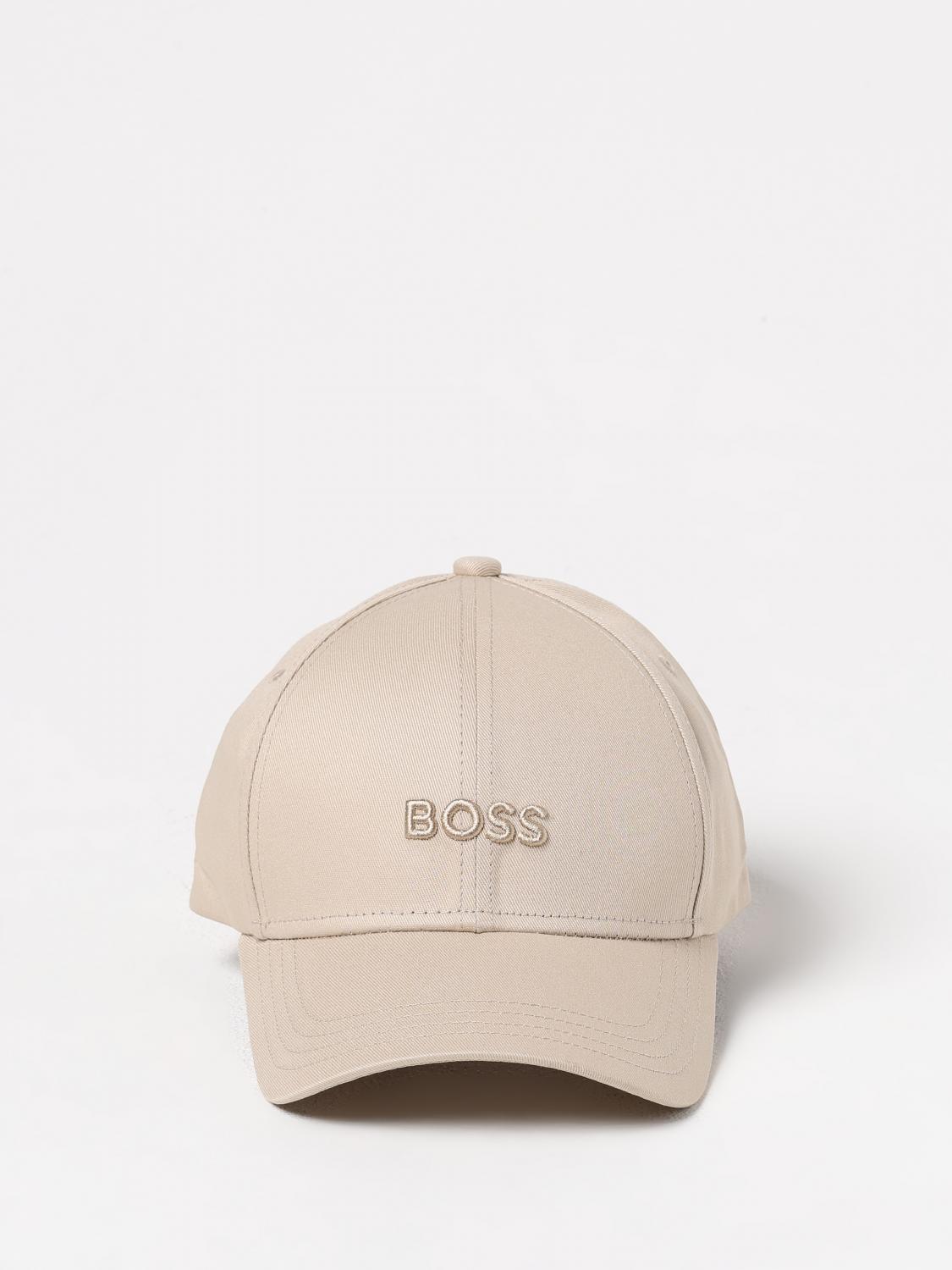Boss Hat Men Beige