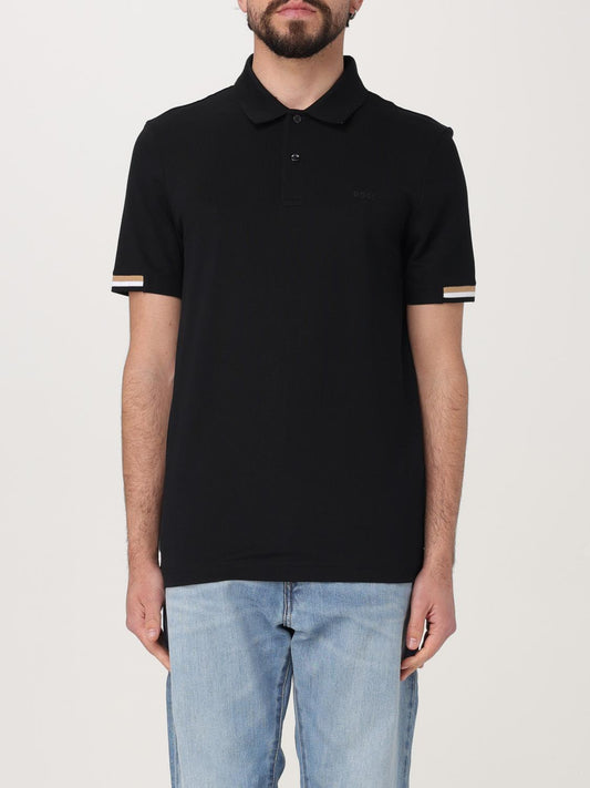 Boss Polo Shirt Men Black