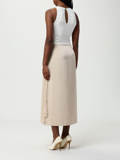 Boss Dress Woman Beige