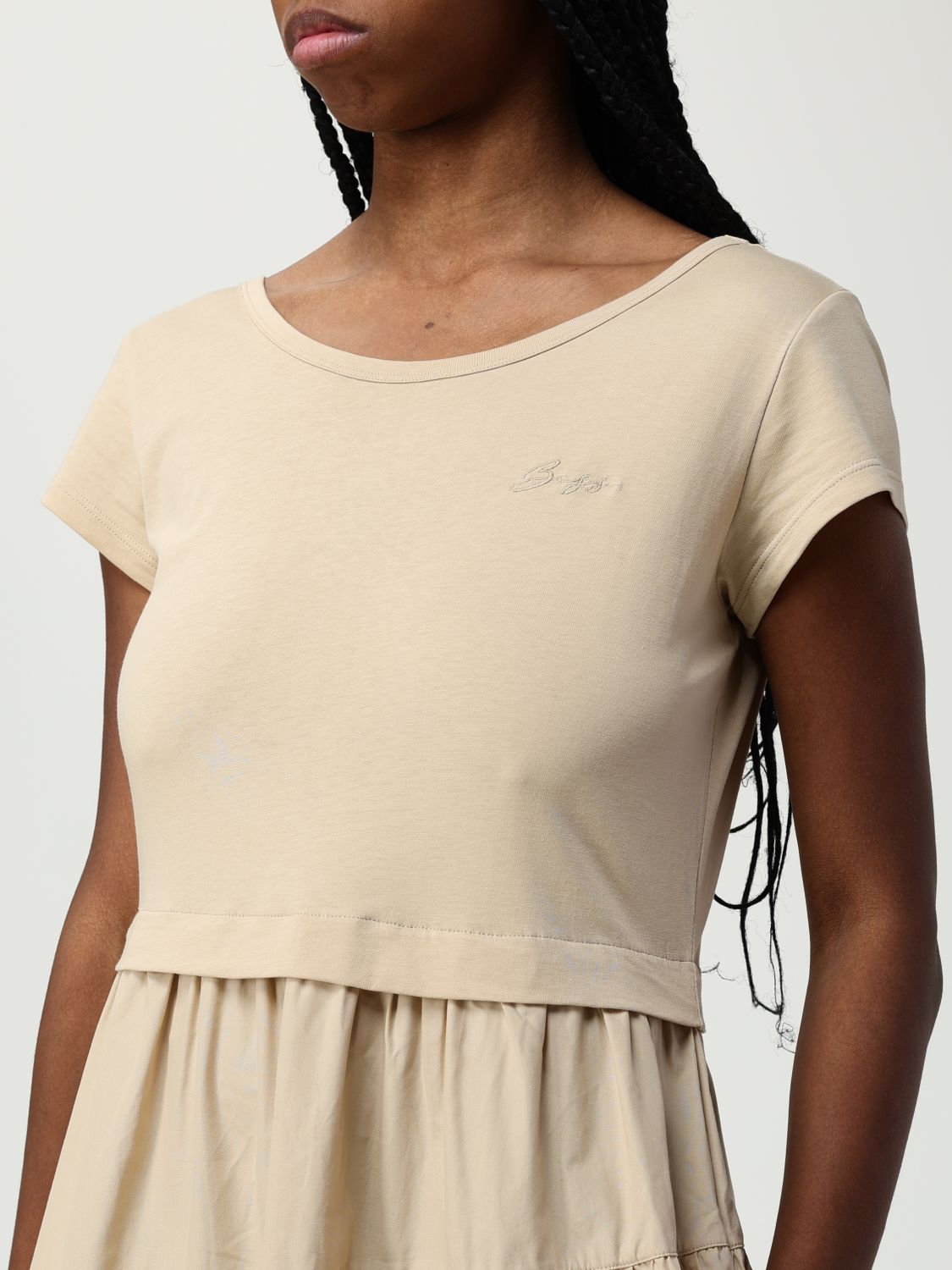 Boss Dress Woman Beige