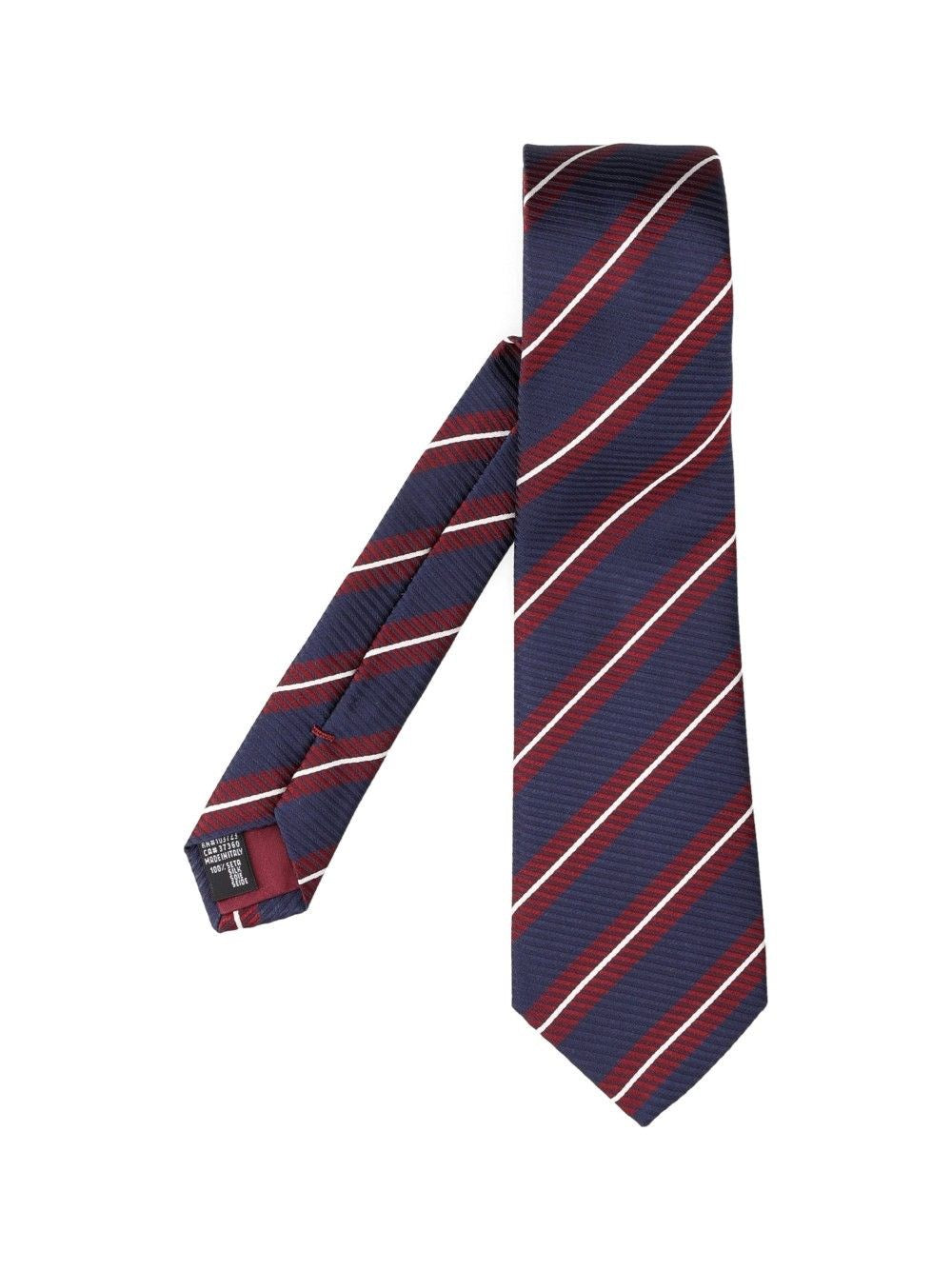 Giorgio Armani Regimental Tie - Blue
