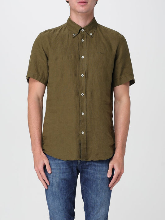 Boss Shirt Men Military