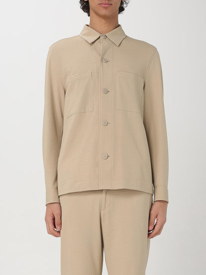 Boss Jacket Men Beige