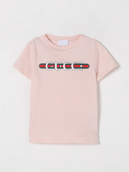 Gucci T Shirt Kids Pink