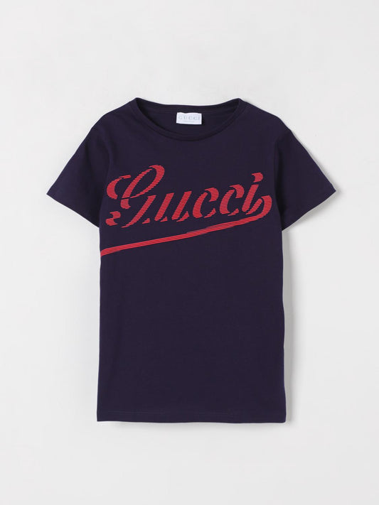Gucci T Shirt Kids Blue