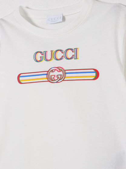 Gucci T Shirt Kids White