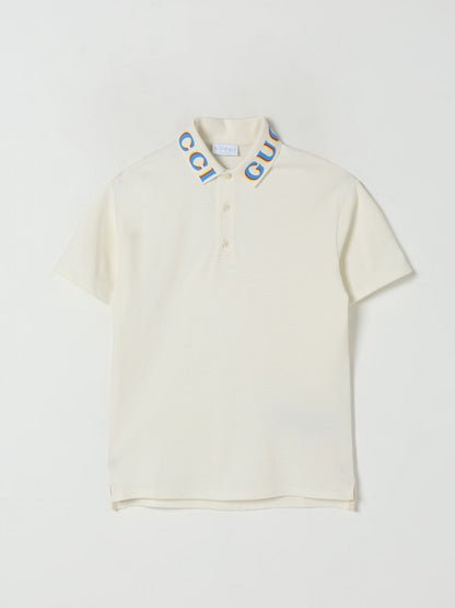 Gucci Polo Shirt Kids Ivory