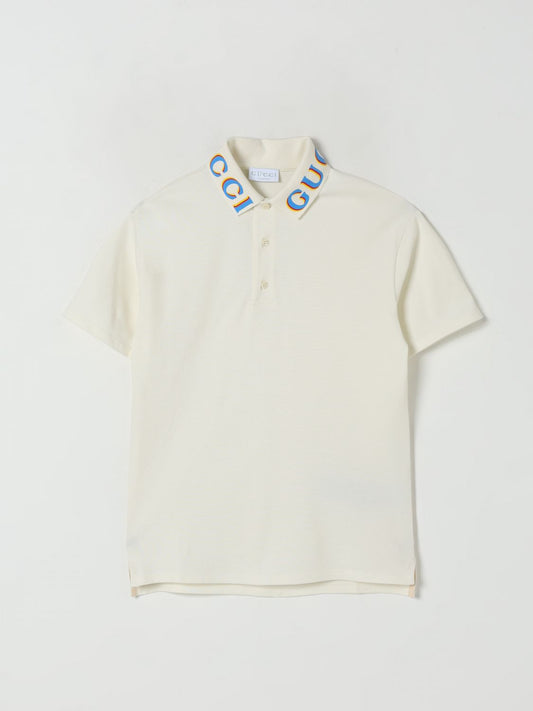 Gucci Polo Shirt Kids Ivory