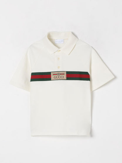 Gucci Polo Shirt Kids Ivory