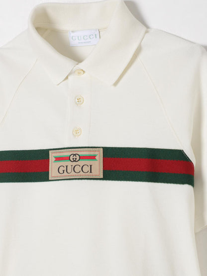 Gucci Polo Shirt Kids Ivory