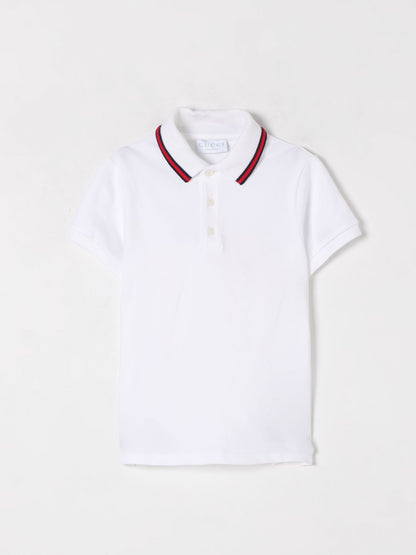 Gucci Polo Shirt Kids Blue