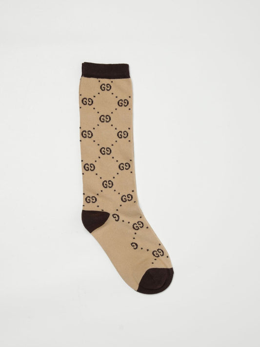 Gucci Socks Kids Beige
