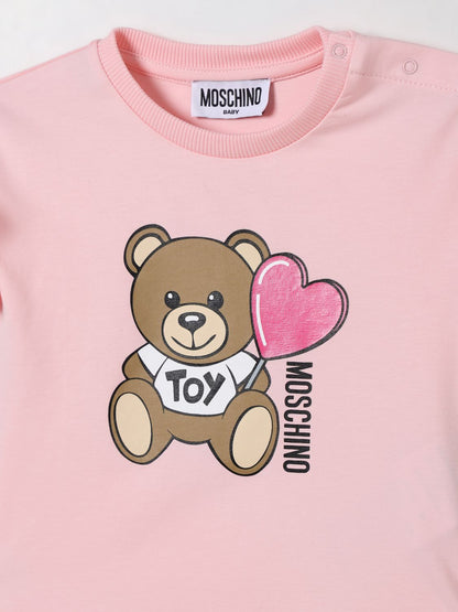 Moschino T Shirt Kids Pink