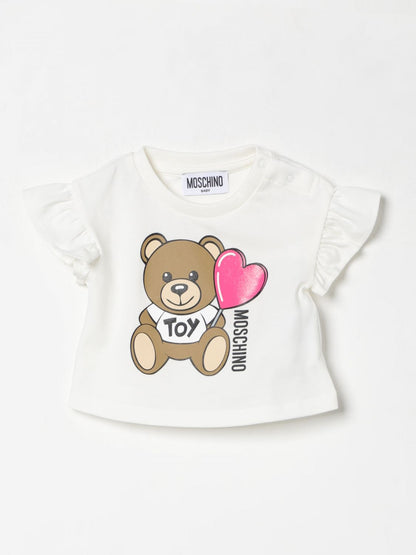 Moschino T Shirt Kids Pink