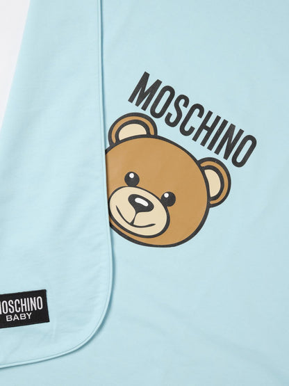 Moschino Blanket Kids Sky Blue