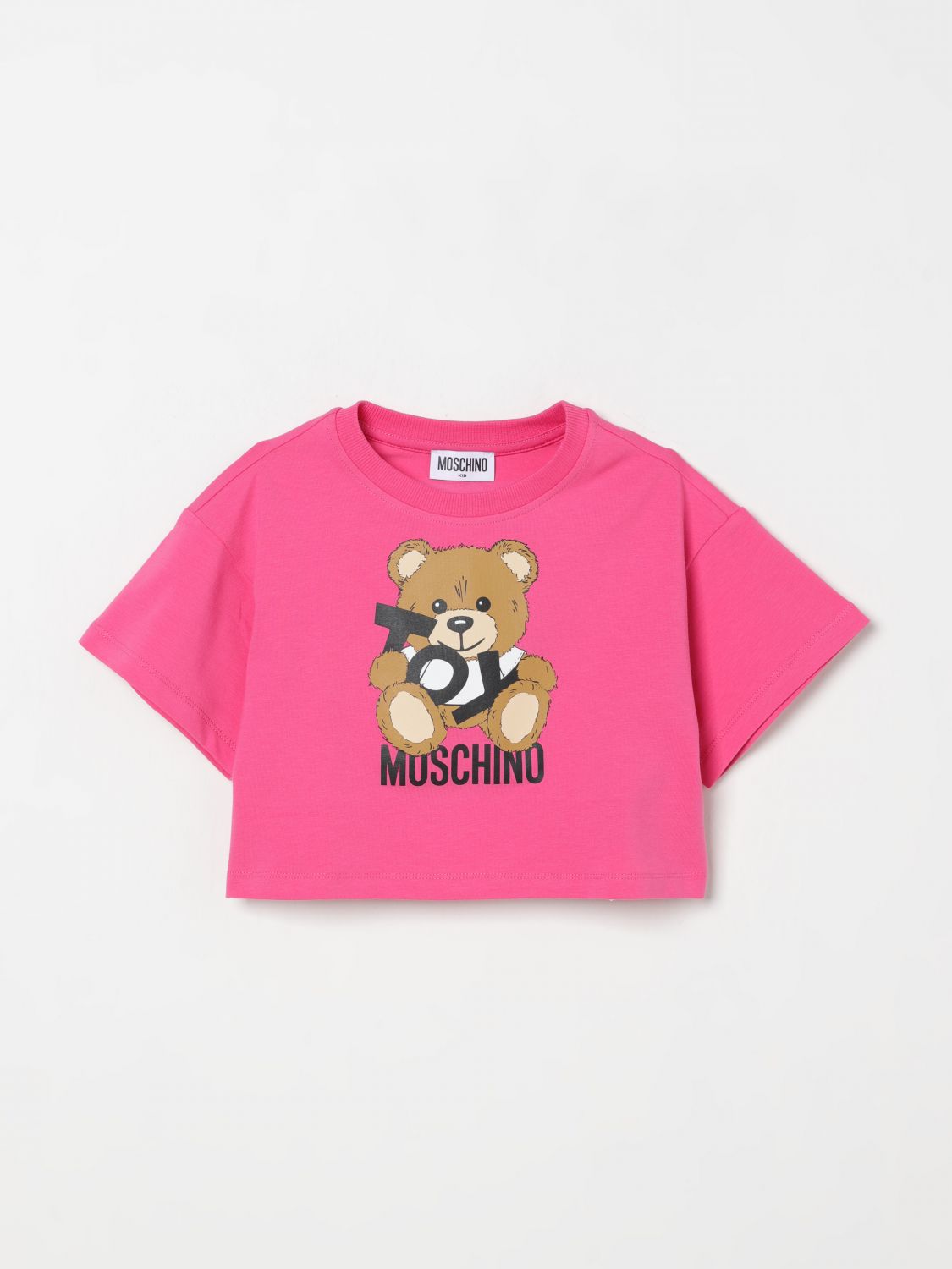 Moschino T Shirt Kids Fuchsia