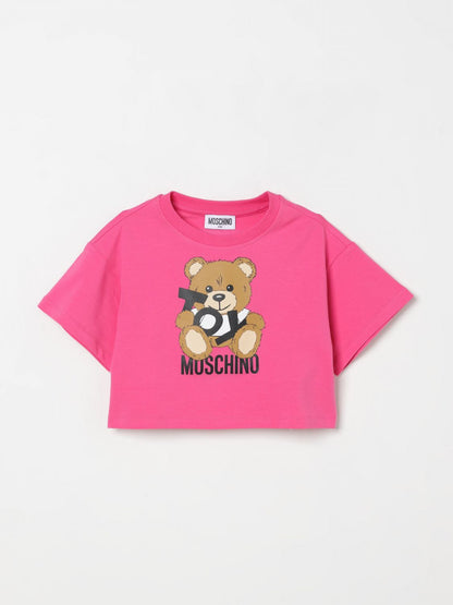 Moschino T Shirt Kids Fuchsia