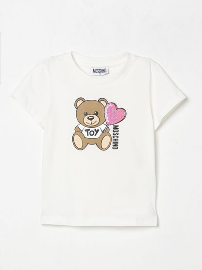 Moschino T Shirt Kids Pink