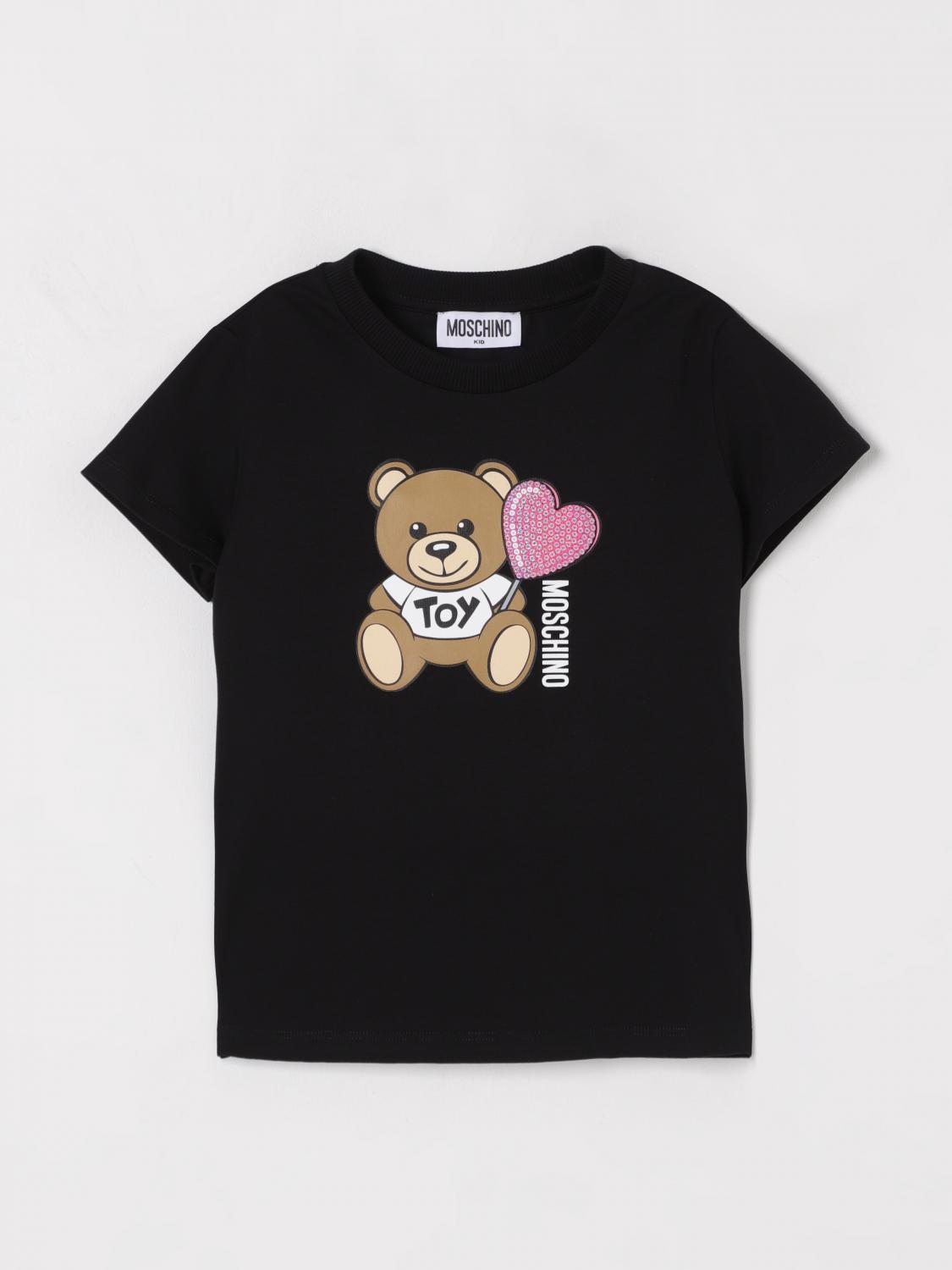 Moschino T Shirt Kids Black