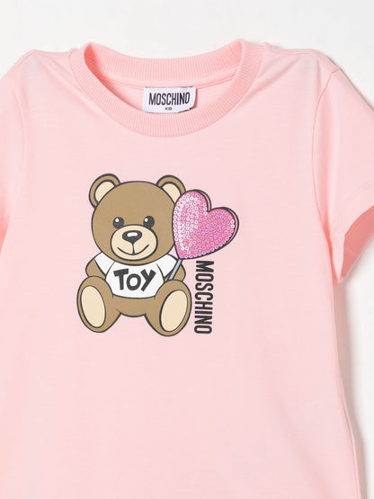 Moschino T Shirt Kids Pink