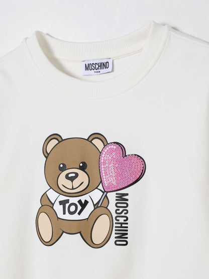 Moschino Sweater Kids Fuchsia