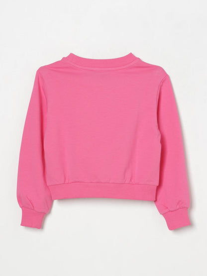 Moschino Sweater Kids Fuchsia