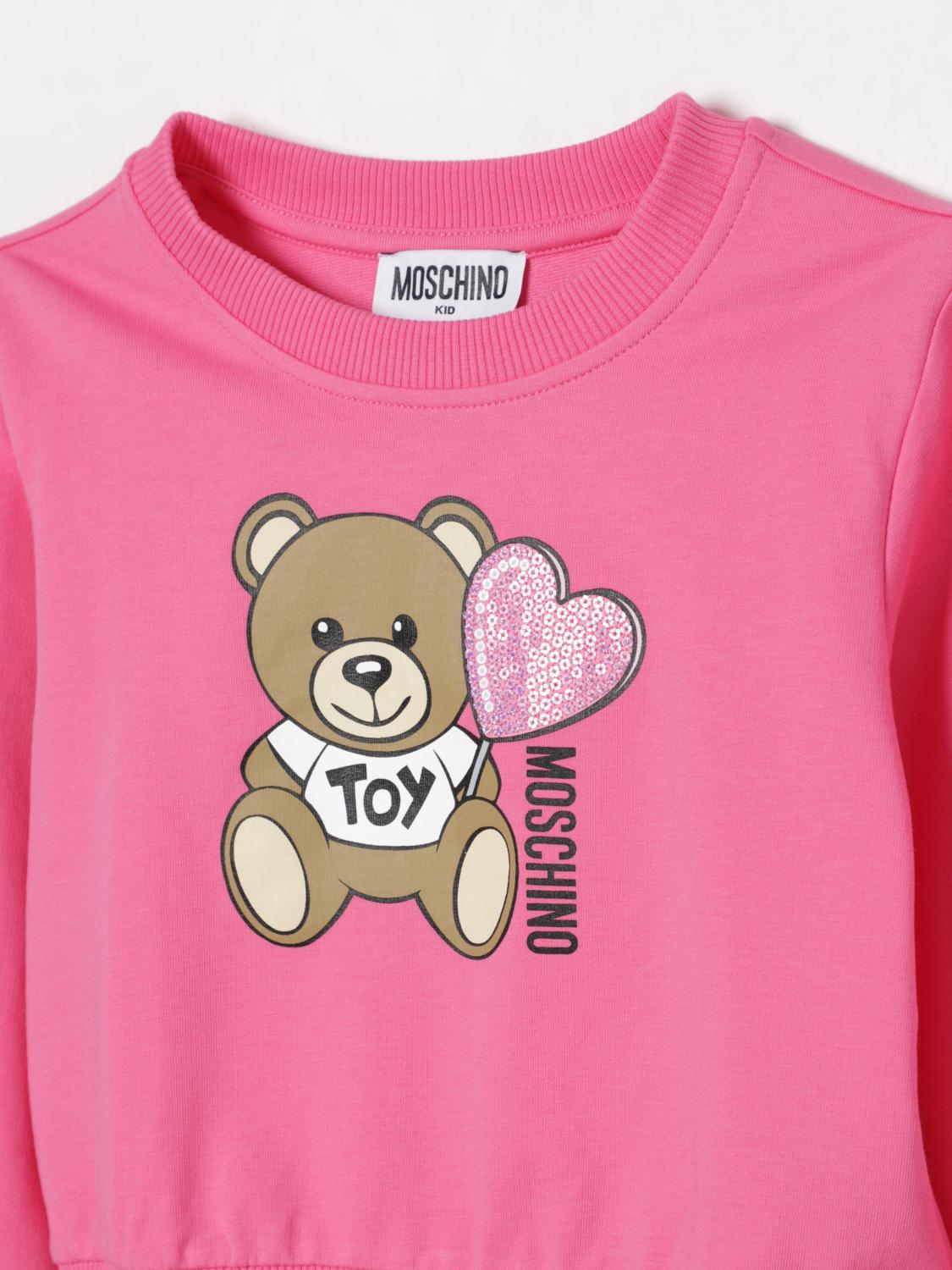 Moschino Sweater Kids Fuchsia