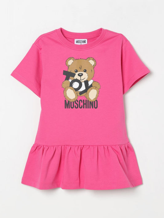 Moschino Dress Kids Fuchsia