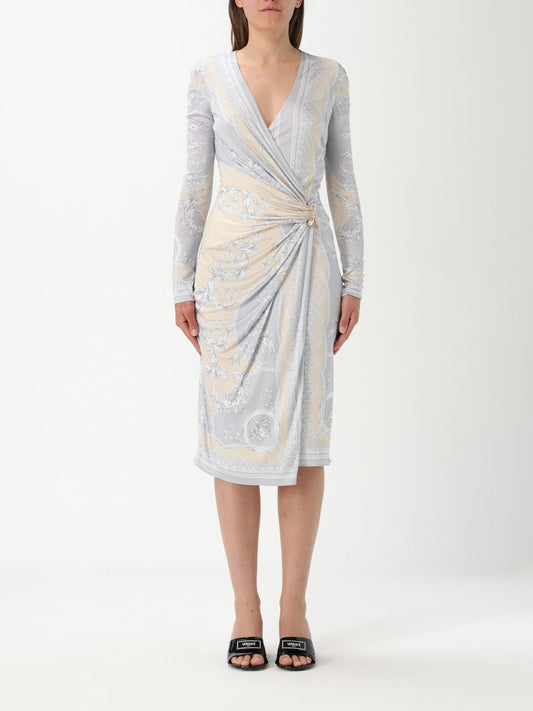 Versace Dress Woman Champagne