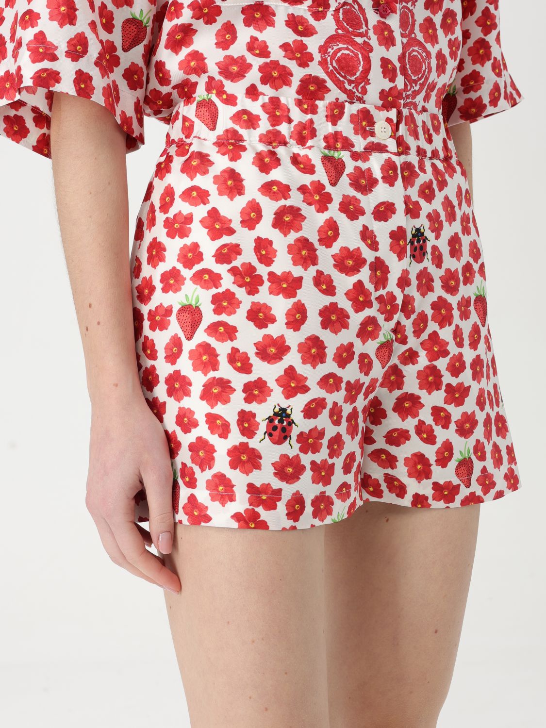 Versace Short Woman Red