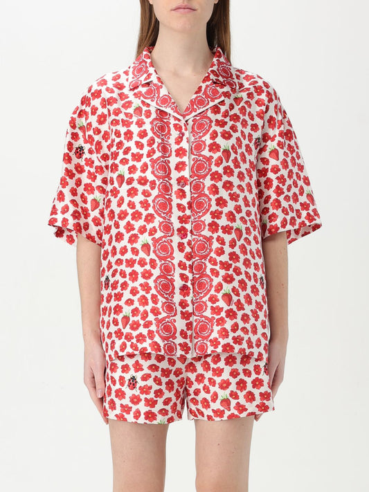 Versace Shirt Woman Red