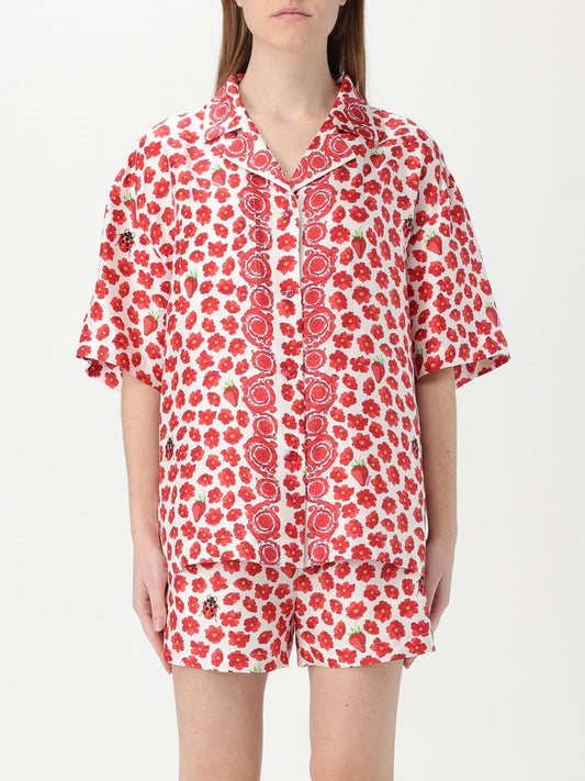 Versace Shirt Woman Red