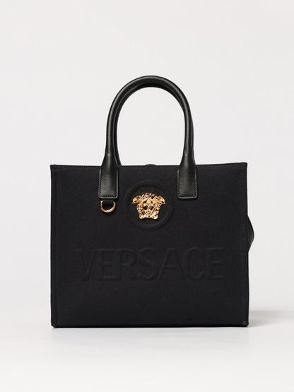 Versace Tote Bags Woman Black