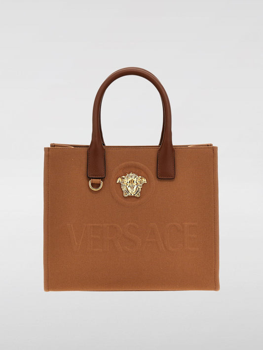 Versace Tote Bags Woman Black