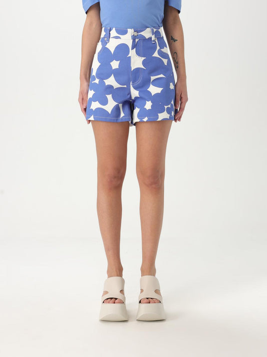 Marni Short Woman Blue