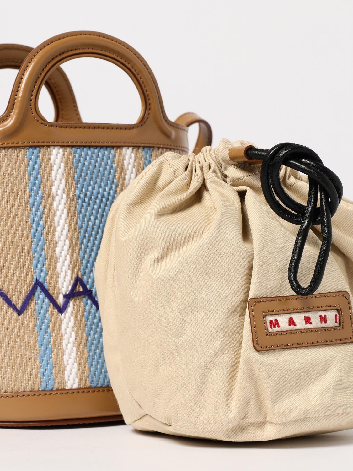 Marni Crossbody Bags Woman Brown