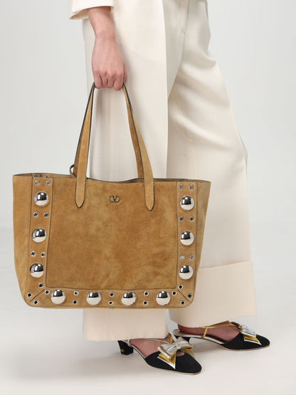 Valentino Garavani Shoulder Bag Woman Beige