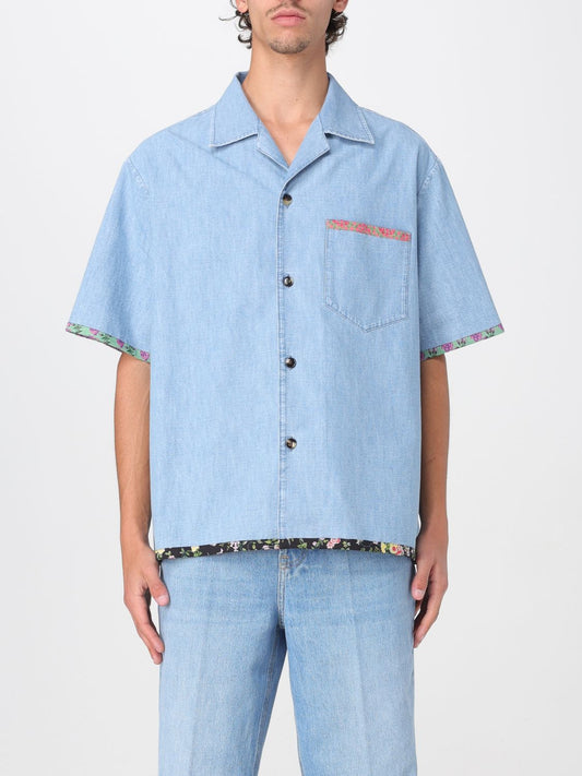 Valentino Shirt Men Denim