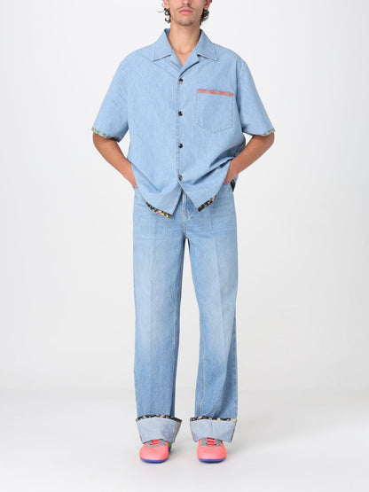 Valentino Shirt Men Denim