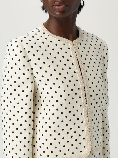 Valentino Jacket Woman Yellow Cream