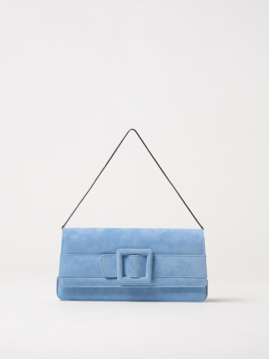 Manolo Blahnik Mini Bag Woman Gnawed Blue