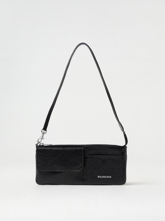 Balenciaga Shoulder Bag Woman Black