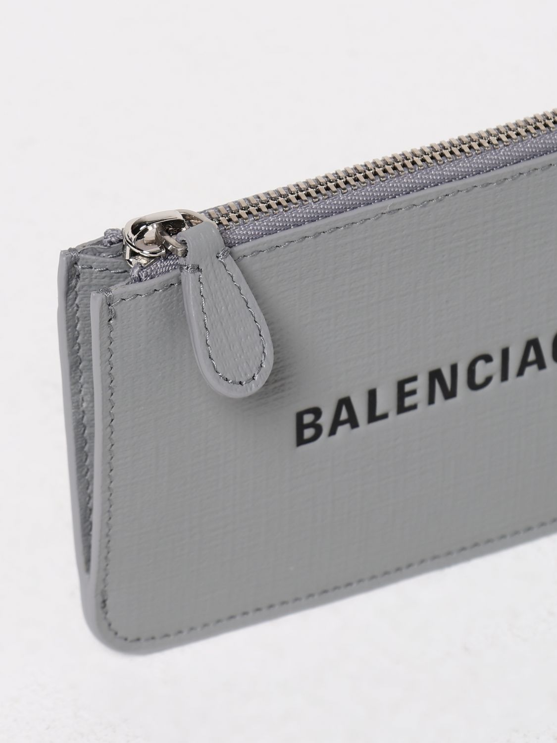 Balenciaga Wallet Woman Grey