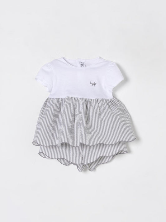 Il Gufo Jumpsuit Kids Grey